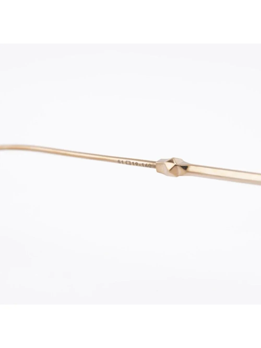 Valentino V-DAYDREAM VLX-123B-CH Eyeglasses Gold 51mm Cat Eye Frame with Chain